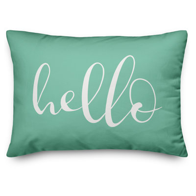  Housse et insert de coussin d'extérieur Hello