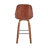 Altherr Mid-Century Modern Swivel 26 in. Armless Wood Counter Height Bar Stool with Faux Leather Seat-1308883713-1336127517