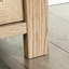 Armoire de rangement rustique brune, idéale pour la cuisine, la buanderie ou le salon, tablettes réglables et fixes, facile à assembler