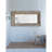 39X3.5X75" Full Length Rectangle Floor Mirror With Distressed Wood Frame