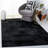 Dharia Studio Leather Hand Woven Leather With Felt Solid Color Rug-1602669039