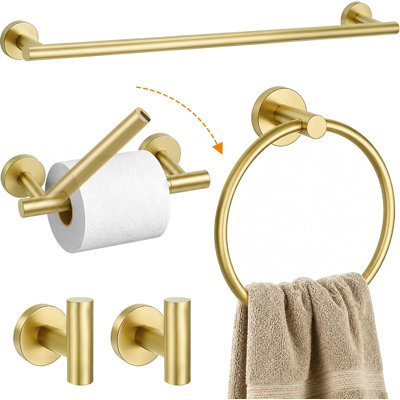 5 - Piece Bathroom Hardware Set