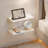 Floating Nightstand With Cable Hole, Modern Minimalism Small Wal...