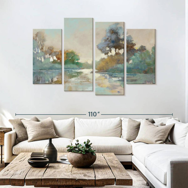 Alvord Constance Painting, 54" H x 84" W