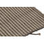 Rug & Kilim’S Accent Kilim, Square Rug In Textural Beige And Slate Gray Stripes