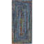 Tapis bleu tressé à la main Tullie-1180414808