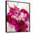 Toile avec cadre flottant or