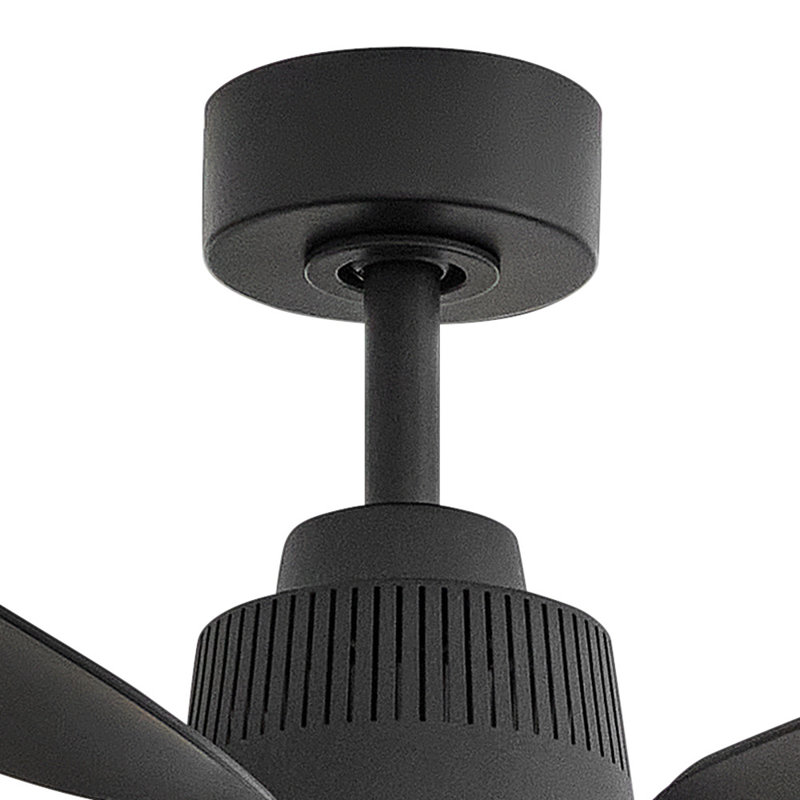 Ventilateur intelligent DEL Hinkley Bodin, Noir mat, Noir mat