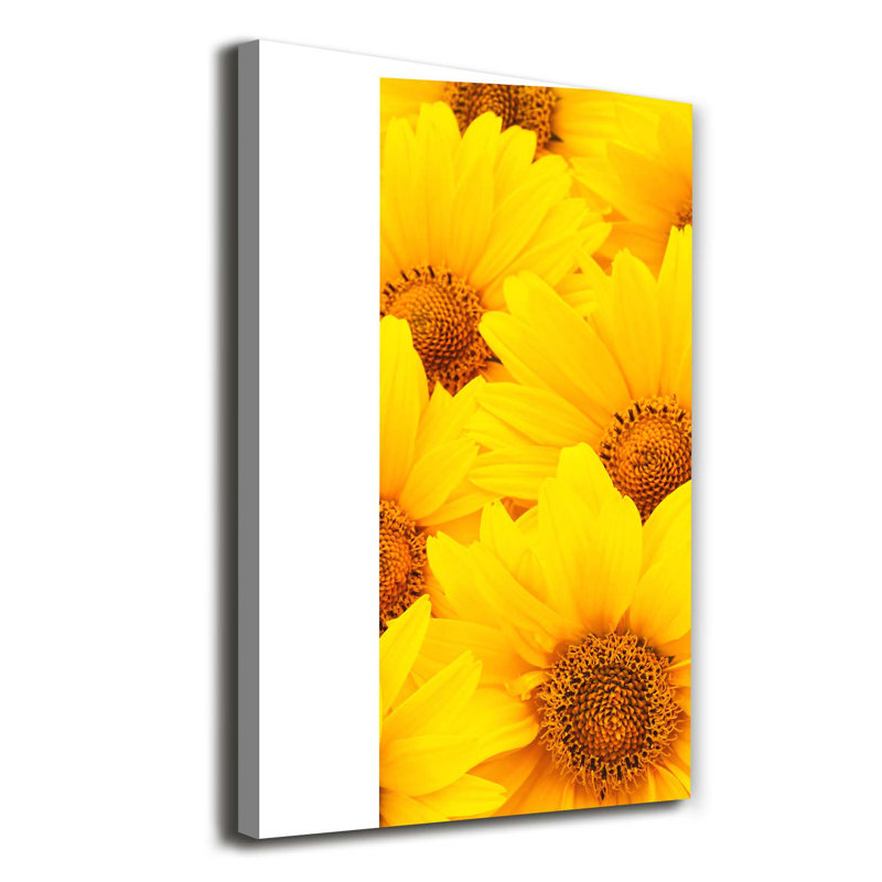 Sunflowers - Wrapped Canvas Print