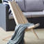 Chaise Adirondack pliante en bois massif Stigall
