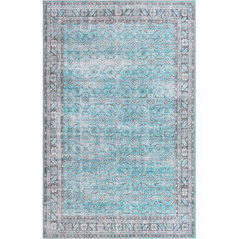 Mauri Chenille Oriental Indoor Rug, Rectangle 5' x 8'