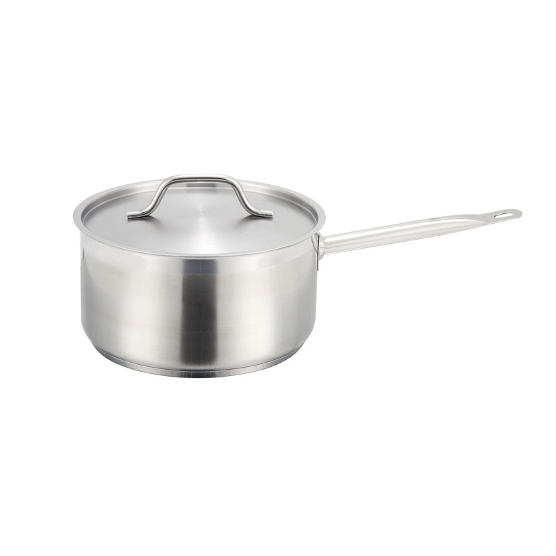 Stainless Steel 3.5 Quart Sauce Pan with Cover