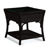 Boca Glass End Table