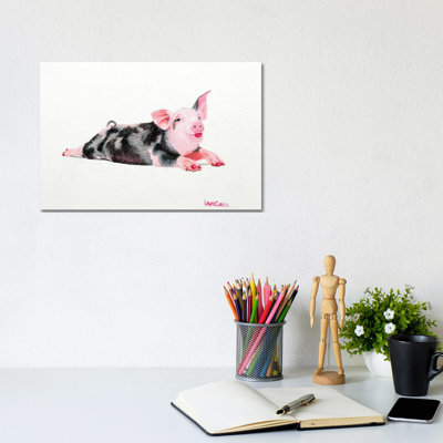 Ruby 1 Piece Wrapped Canvas Painting