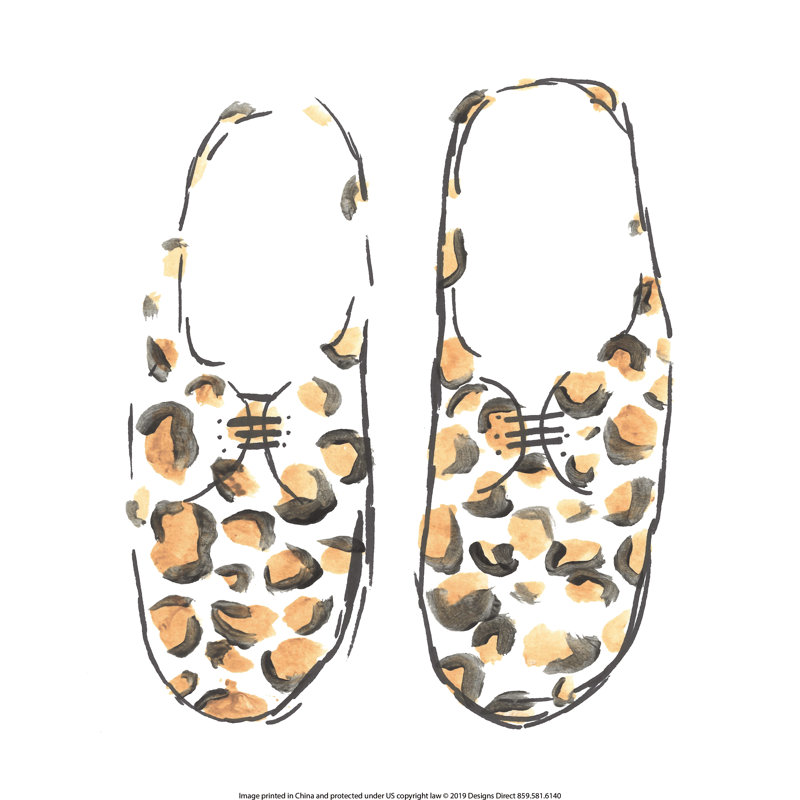 Cheetah Shoes - Wrapped Canvas Art Prints, 76cm H x 76cm W x 3.8cm D