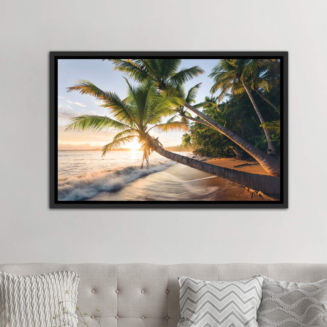 " Secret Beach, Caribbean " by Stefan Hefele East Urban Home 