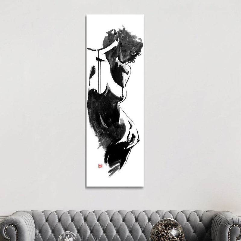 Morning by Péchane - Panoramic Print on Canvas, Wrapped Canvas, 121.92 cm H x 40.64 cm W x 3.175 cm D