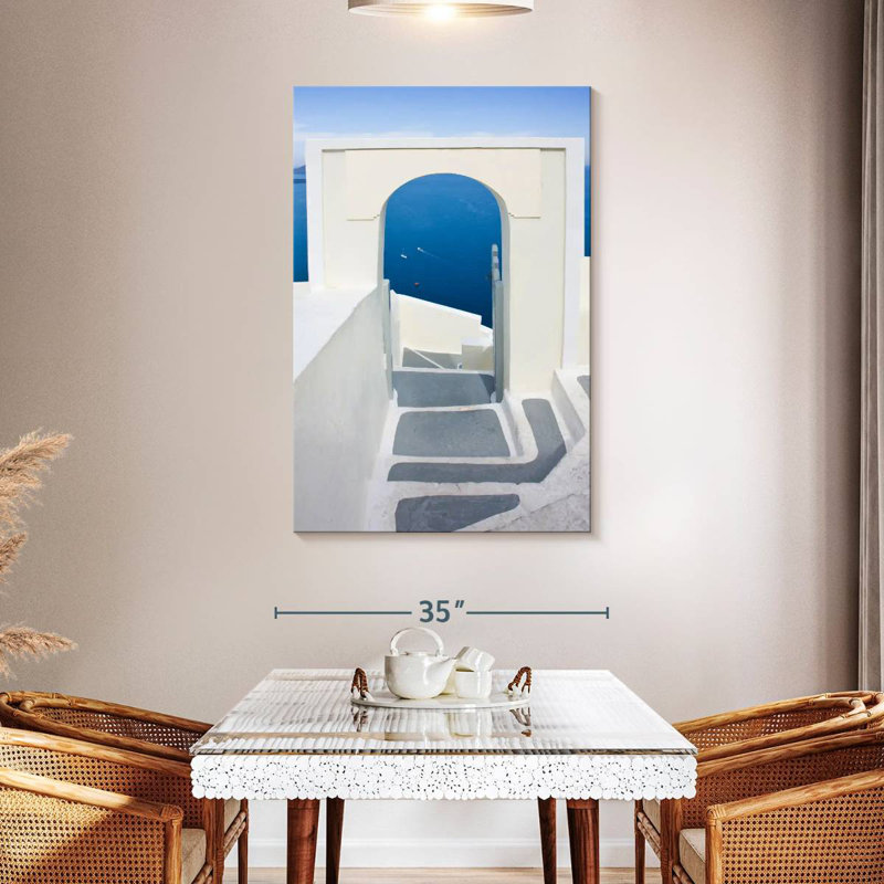 Lilie Santorini Gate, 48" H x 32" W