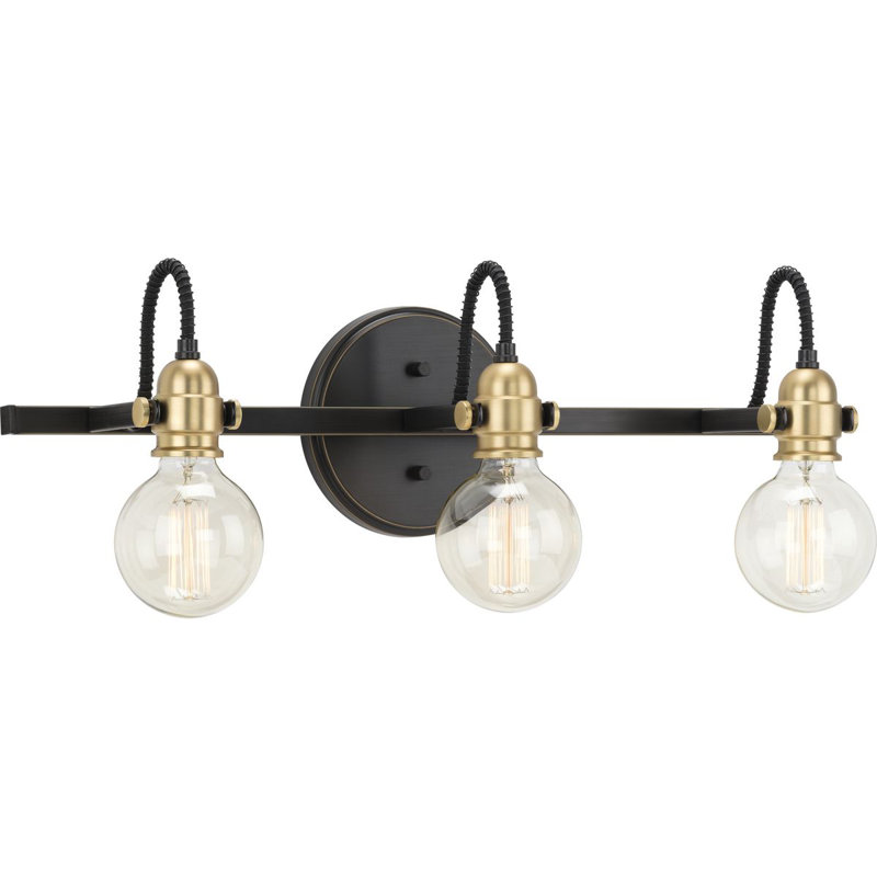 Rodina 3 - Light Dimmable Vanity Light, Antique Bronze