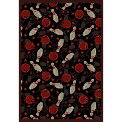 Sports Games People Play Retro Bowl Area Rug