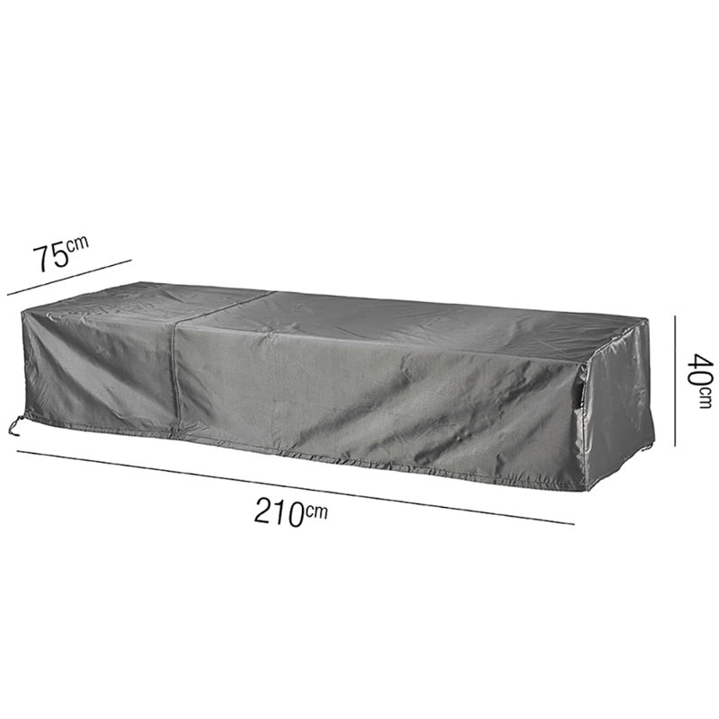 Jayant Outdoor Patio Chaise Lounge Cover