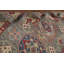 Tapis oriental gris à motif géométrique Kazak 5 x 7