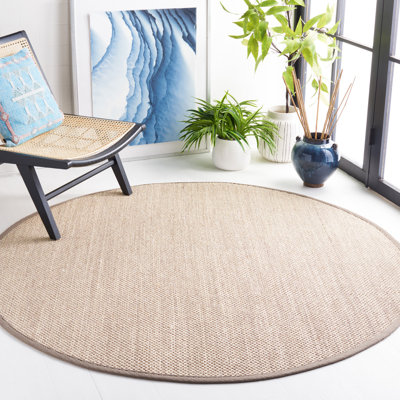 Torbin Machine Woven Beige Rug