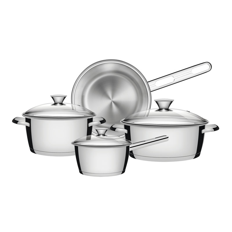 7 - Piece Stainless Steel Cookware Set