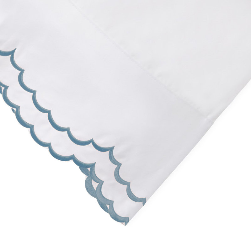 Bartlow - Set of 2, Navy/White, King Pillowcase