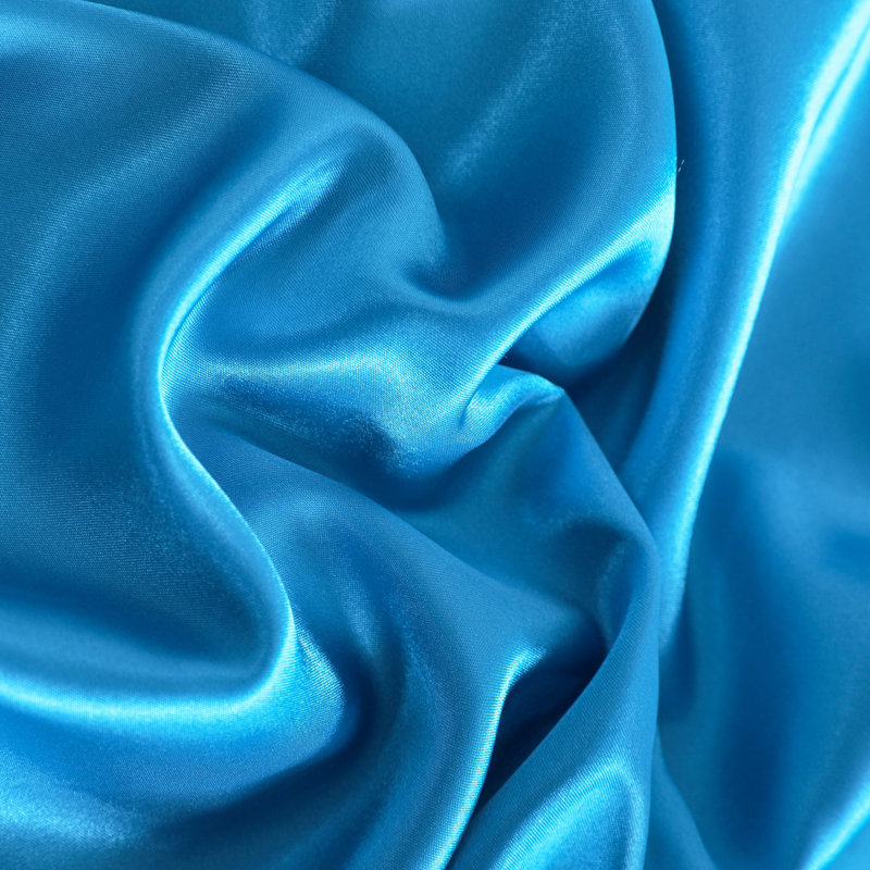 Satin Pillowcases With Envelope Closure, Split King Pillowcase, Royal Blue