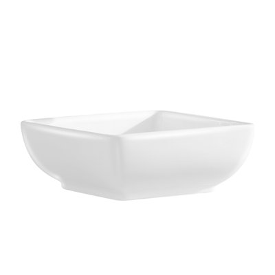 Modern Ceramic Square Vessel Bathroom Sink
