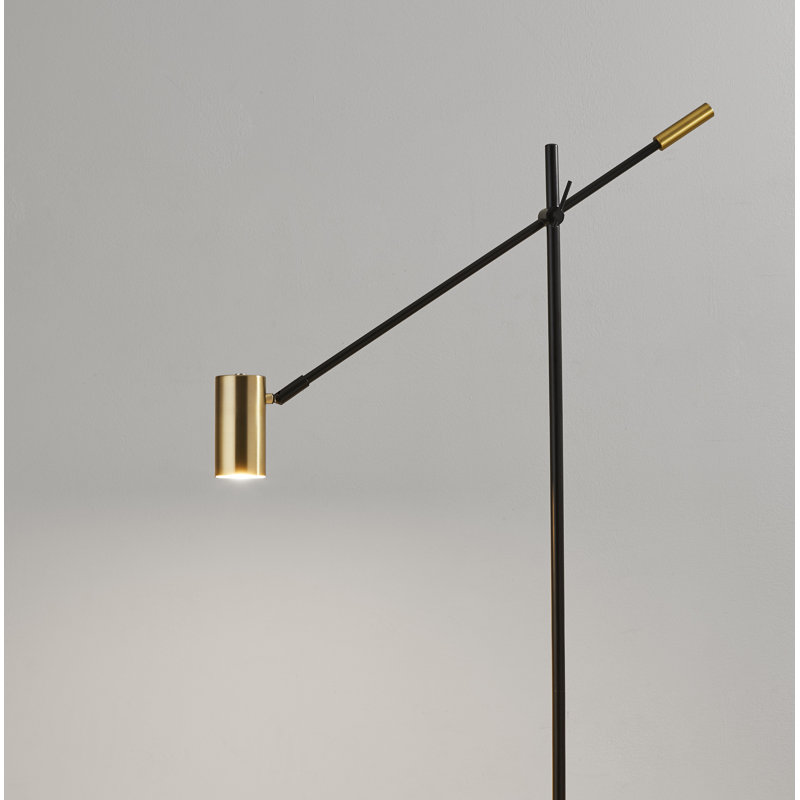 Lampe de travail / de lecture à DEL de 58 po Flemings, Noir