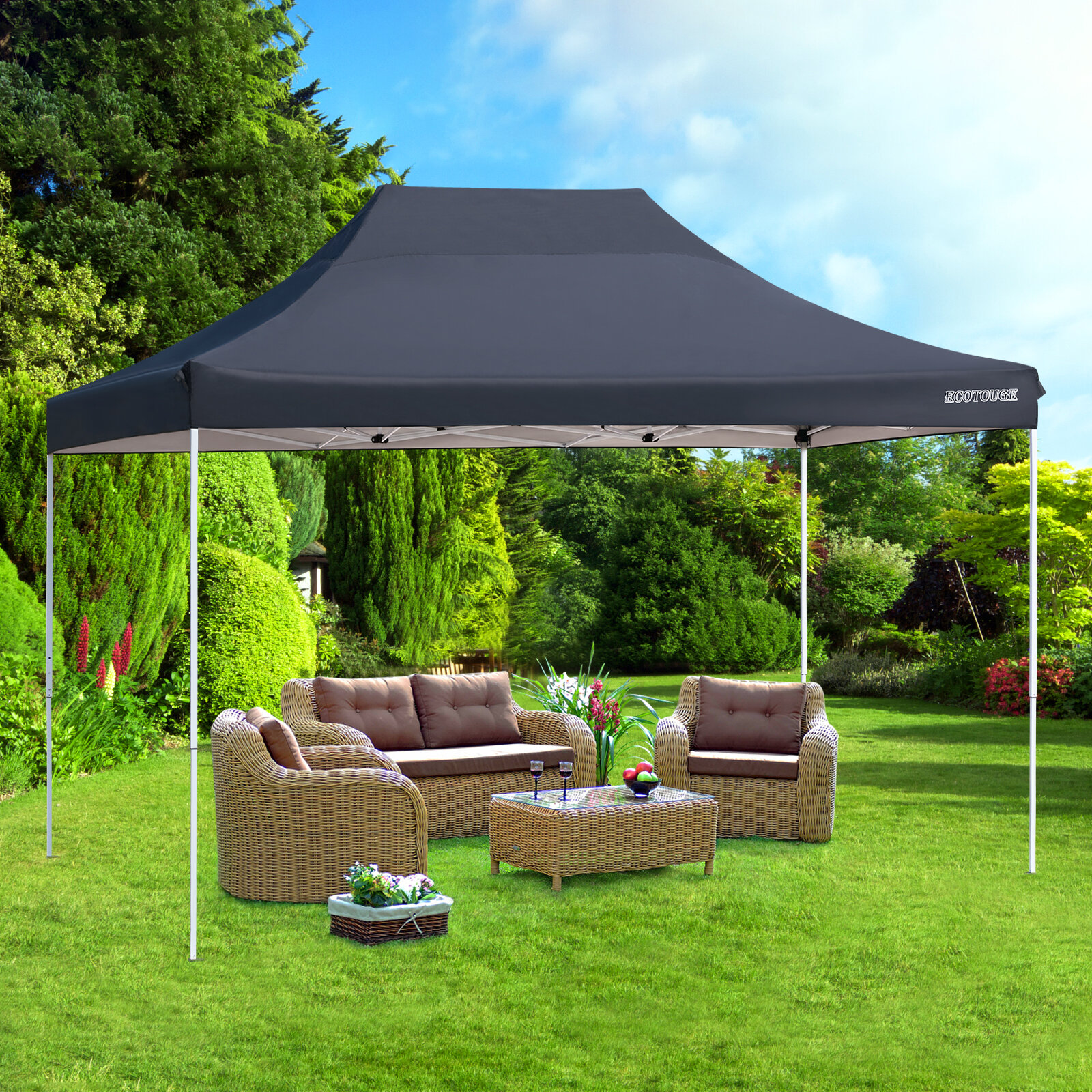 4x4 Pop Up Gazebo Adjustable Free Delivery