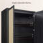 Armoire 70 po H 70,86 po en rotin d'inspiration bohémienne-1716676530