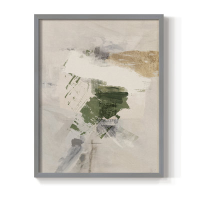 Sand Pond Fall I, reproduction encadrée - bois massif