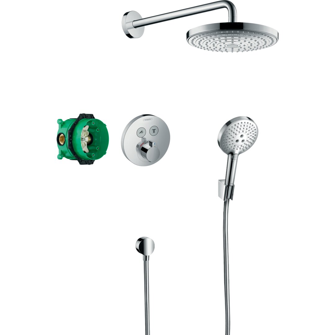 Hansgrohe Raindance Select S Brausesystem Unterputz Mit Showerselect S Thermostat Chrom