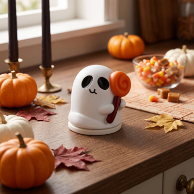 Halloween Decor Halloween Ghost Toothpick Holders Toothpick Jar Desktop Decorative Ornament Storage Box Storage Jar