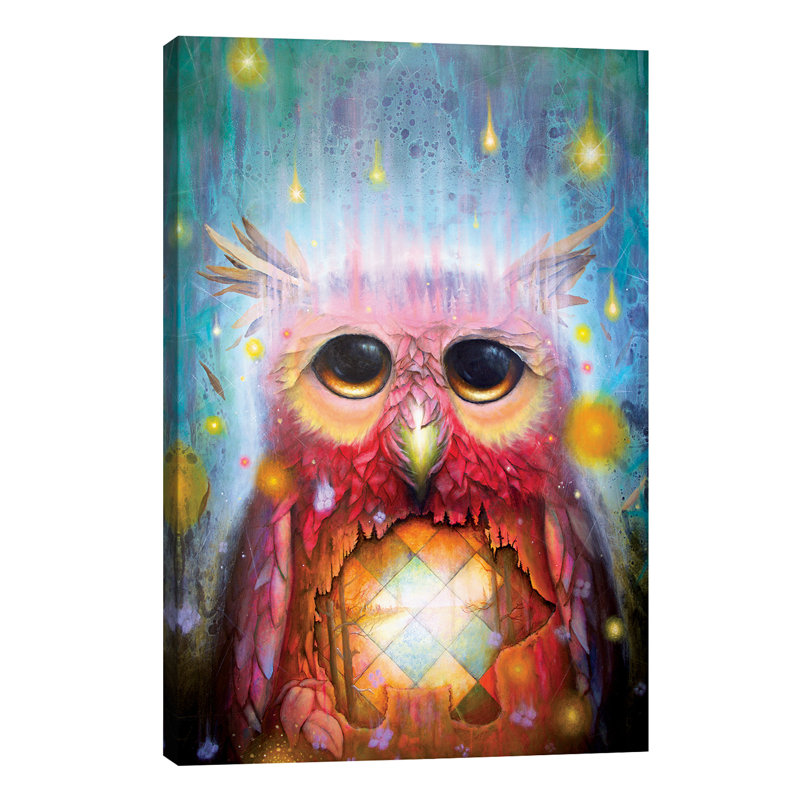 Ancient Rain - Wrapped Canvas Painting, 66.04 cm H x 45.72 cm W x 1.91 cm D