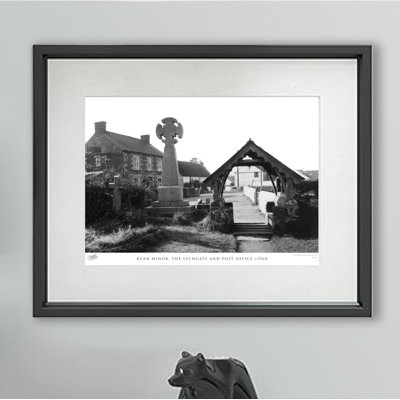 Ruan Minor, The Lychgate And Post Office C1960 by Francis Frith - Single Picture Frame Print