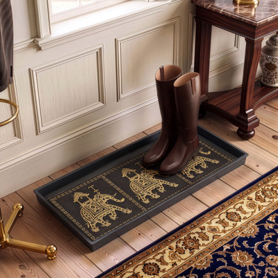 Tapis-décrottoir en caoutchouc