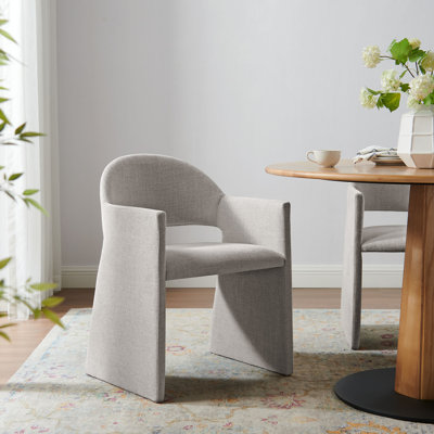 Fauteuil de salle à manger rembourré Talia