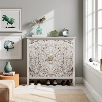 2 Door Cabinet, American Furniture, Suitable For Bedroom, Living Room, Study