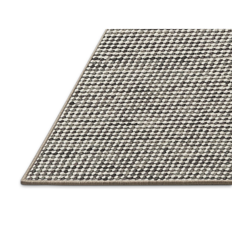 Tapis contemporain gris, Rectangle 8 pi x 10 pi