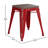 Alsadig 18" Table Height Indoor Stackable Metal Stool with Wood Seat-1562963776