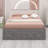 Platform Bed With 6 Storage Drawers-636560148