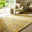 Wool Floral Area Rug-105173803