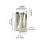  Vase en aluminium Savona