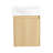 Space-Saving Bathroom Vanity With Durable Wood And Functional Design-110488705