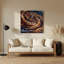 «Music Timpani», art mural en métal mauve-2054164379