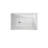 43-Inch Modern White Acrylic Soaker Bathtub With Non-Slip Design, High Gloss, Fiberglass Reinforcement, Comfortable Square Shape And Design For Deep Soaking, Luxury Chic Style Bath Tub, 43.19 Inches